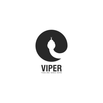 viper logo vector icon illustration