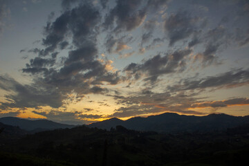 atardecer