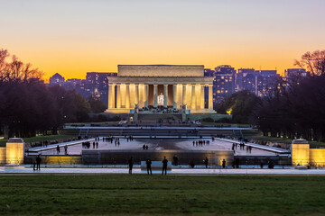 Lincoln Memorial in Washington, D.C., USA