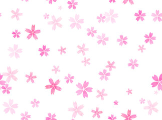  シームレス桜壁紙 