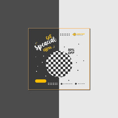 Restaurant offer post design