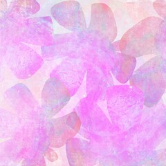 abstract background with flowers