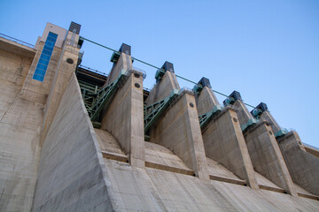Hantangang River Dam, South Korea. 한탄강, 댐, 수력, 발전.	
