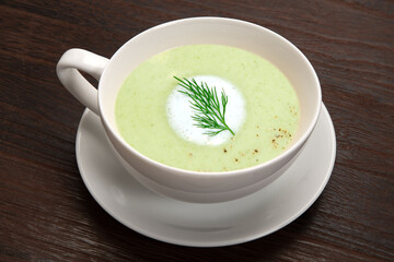 グリンピースのポタージュ
