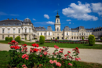 Festetics palace famous baroque palace in Keszthely, Hungary