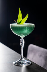 tasty cocktail in the bar