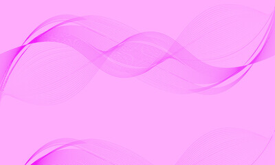 Creative geometric wallpaper. Purple gradient wavy shapes composition, Perfect for flyers, banners, book covers, landing page. vector illustration