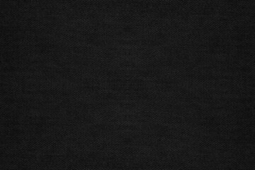 Seamless dark textile texture of woven fabric for the background