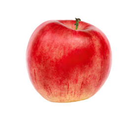 Red fresh juicy apple isolated