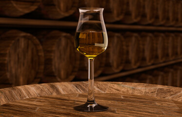 Grappa e barrique