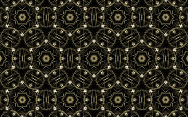 seamless damask pattern background