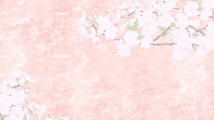 Obraz na płótnie Canvas background with cherry blossom