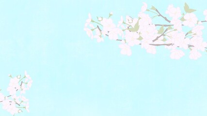 Obraz na płótnie Canvas background with cherry blossom