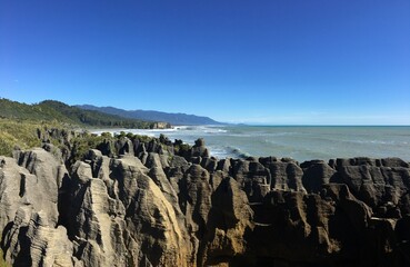 Coastal rock landscape