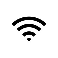 wifi icon simple design vector