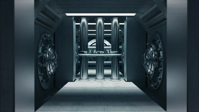 Bank armored premises