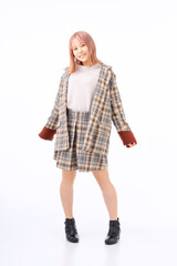 撮影を楽しむ女子学生