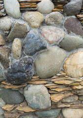 Part of a stone wall. Background