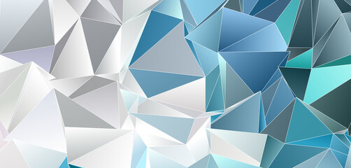 3d Triangles, abstract  background. Design wallpaper.