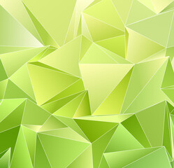 Obraz na płótnie Canvas 3d Triangles, abstract background. Design wallpaper.