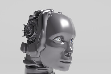 female robotic science fiction