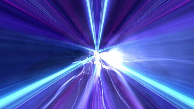 Abstract Cyberspace Animation Background, Loop
