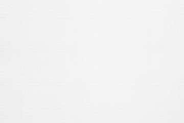 Detailed woven fabric texture background mesh pattern light white color blank. Natural weaving fiber linen and cotton cloth texture as clean empty for decoration.