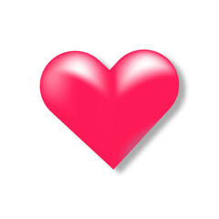 Valentine's Day Poster or banner with many sweet hearts and on red background.Promotion and shopping template or background for Love and Valentine's day concept.
