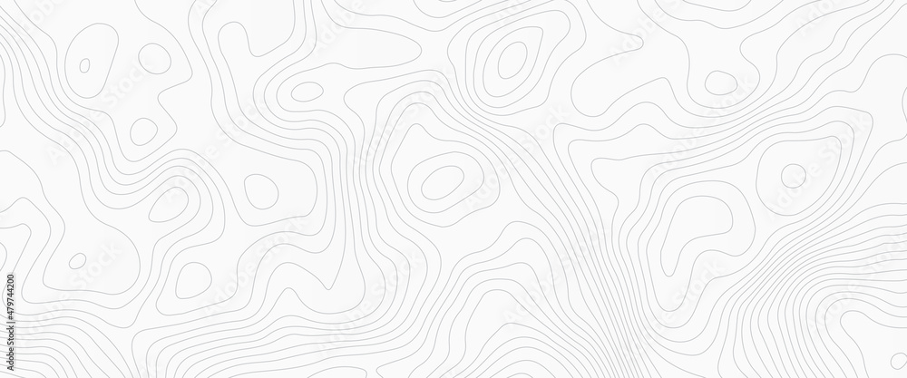 Poster abstract topographic contours map background, geographic world topography map grid abstract vector i