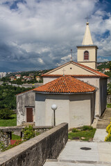 Obraz premium Church of St. George the Martyr in Rijeka, Croatia