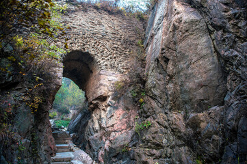Ancient Chinese Architecture-the Great Wall Landscape of Qingshan Pass