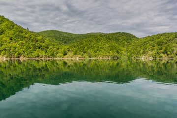 Kozjak lake in Plitvice Lakes National Park, Croatia
