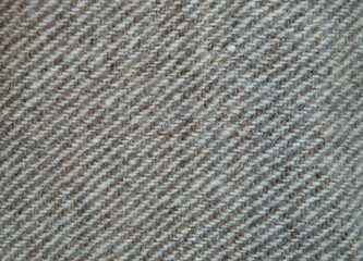 New light brown woven wool fabric close