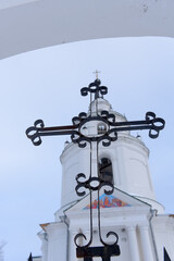 Orthodox church in Bolshoe Boldino in Nizhny Novgorod region