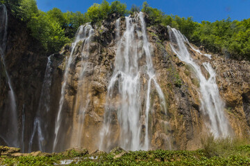 Veliki Slap waterfall Plitvice Lakes National Park, Croatia