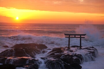 sunrise on the beach