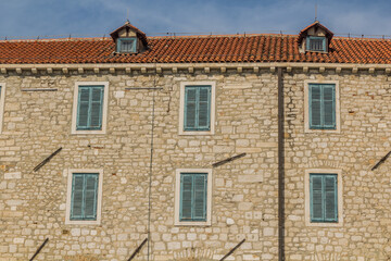 Old stone house in Sibenik, Croatia