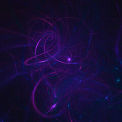 Abstract fractal multi colored background