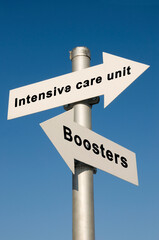 intensive care unit vs. boosters