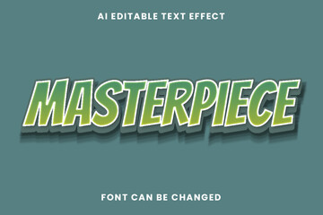 Masterpiece Text Effect