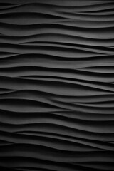 Dark grungy bacground, abstract wave black texture