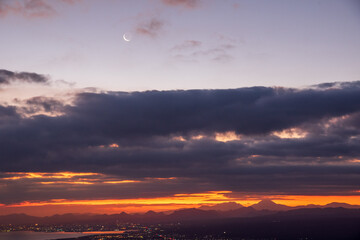 北九州平尾台桶ヶ辻からの初日の出