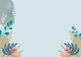 Artistic painted backgrounds illustration