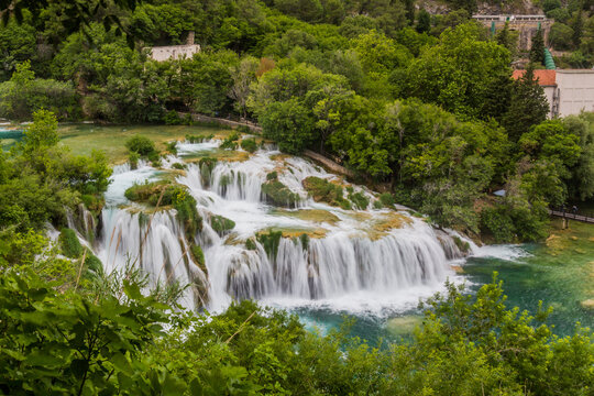 Skradinski Buk waterfall in Krka national park, Croatia © Matyas Rehak