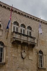 Town Hall in the old town of Trogir, Croatia