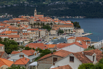 View of Korcula town, Croatia