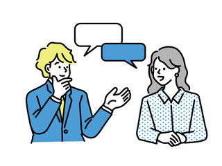 プレゼン、ミーティング資料に使えるビジネスシーンイラスト(説明、マーケティング、打ち合わせ、戦略、ディスカッション)
Business scene illustrations (explanations, marketing, meetings, strategies) that can be used for presentations and meeting materials.