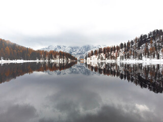 Obraz premium lake in the mountains