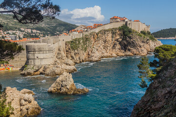 Fortification walls of Dubrovnik, Croatia © Matyas Rehak
