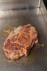 cote de boeuf, cuisson 